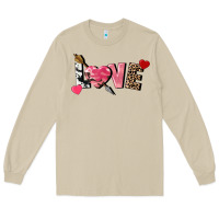 Mushroom Love Valentine's Day Long Sleeve Tee - FaDigitalArtStudio