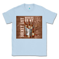 Dusty Blue working on my bucket list Classic Tee - TumblerDesignByShophia