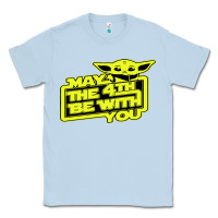Dusty Blue may the 4th be with you Classic Tee - longCreatives