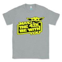 Heather Grey may the 4th be with you Classic Tee - longCreatives