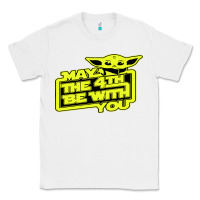 White may the 4th be with you Classic Tee - longCreatives
