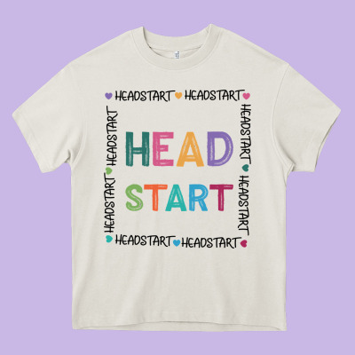 Head Start Printable Heavy Core Tee Designed By Bettercallsaul