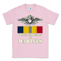 Bubblegum Pink Eagle FMF Corpsman 8404 T Back Design Classic Tee - longCreatives