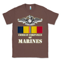 Chestnut Eagle FMF Corpsman 8404 T Back Design Classic Tee - longCreatives