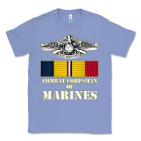 Colony Blue Eagle FMF Corpsman 8404 T Back Design Classic Tee - longCreatives