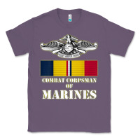 Lavender Eagle FMF Corpsman 8404 T Back Design Classic Tee - longCreatives