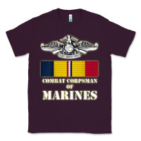 Plum Eagle FMF Corpsman 8404 T Back Design Classic Tee - longCreatives