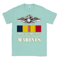 Seafoam Eagle FMF Corpsman 8404 T Back Design Classic Tee - longCreatives