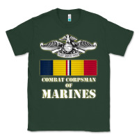 Sports Green Eagle FMF Corpsman 8404 T Back Design Classic Tee - longCreatives