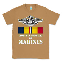 Toasted Coconut Eagle FMF Corpsman 8404 T Back Design Classic Tee - longCreatives