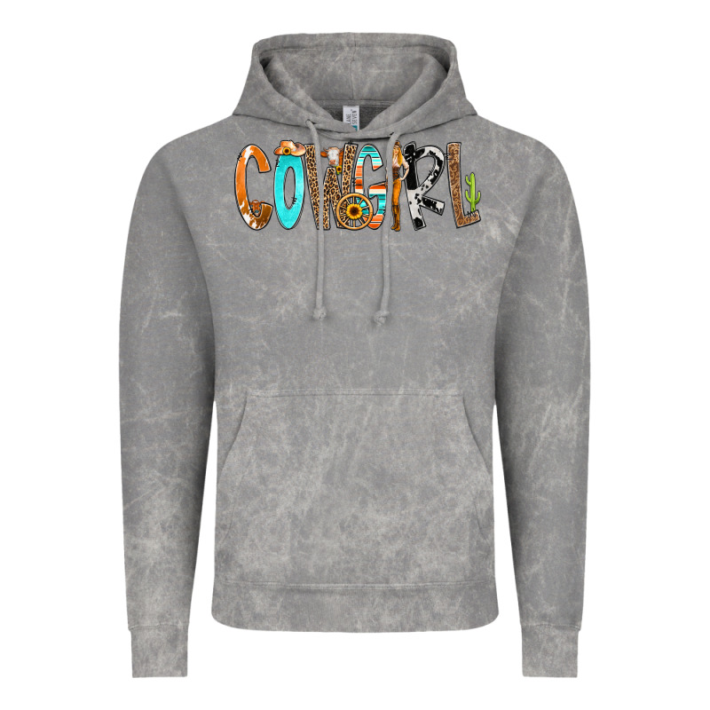 Cowgirl Min Vintage Hoodie by CowCowDesign | Teevron