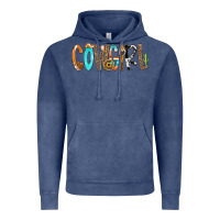 Vintage Denim Cowgirl Min Vintage Hoodie - CowCowDesign