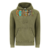 Vintage Olive Cowgirl Min Vintage Hoodie - CowCowDesign