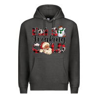 Charcoal Heather Im So Freaking Cold Premium Hoodie - CowhideDigitalArt