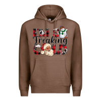 Chestnut Im So Freaking Cold Premium Hoodie - CowhideDigitalArt