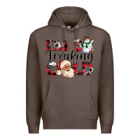 Coffee Im So Freaking Cold Premium Hoodie - CowhideDigitalArt