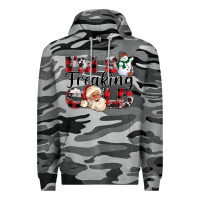 Slate Camo Im So Freaking Cold Premium Hoodie - CowhideDigitalArt