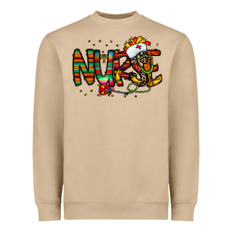 Nurse Taco Mexico Heavyweight Sweatshirt by CowhideDigitalArt | Teevron