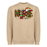 Mushroom nurse taco mexico Heavyweight Sweatshirt - CowhideDigitalArt