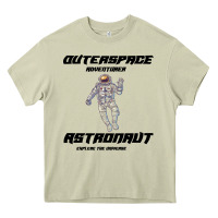 Mossy Outer Space Adventurer Astronaut Heavy Core Tee - Bettercallsaul