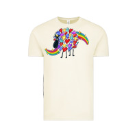 Vintage Arctic Rainbow sheep Vintage Tee - CowGirlArtShop