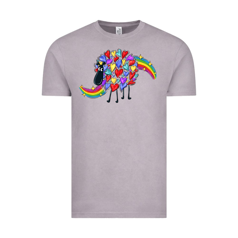 Rainbow Sheep Vintage Tee by CowGirlArtShop | Teevron