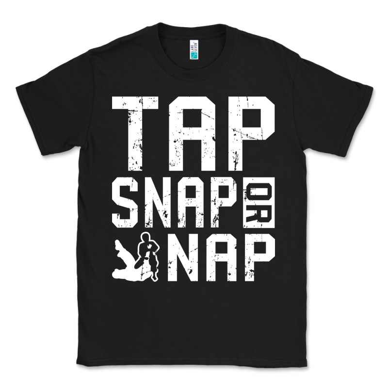 Tap Snap Or Nap Jiu Jitsu Hoodie Brazilian Bjj Gifts Classic Tee by longCreatives | Teevron