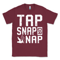 Burgundy Tap Snap Or Nap Jiu Jitsu Hoodie Brazilian BJJ Gifts Classic Tee - longCreatives