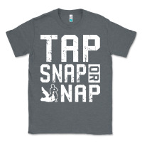 Charcoal Heather Tap Snap Or Nap Jiu Jitsu Hoodie Brazilian BJJ Gifts Classic Tee - longCreatives