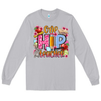 Moon Dust Easter Day One hip Teacher Long Sleeve Tee - OliviaCreatesArt