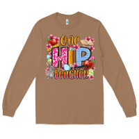 Toasted Coconut Easter Day One hip Teacher Long Sleeve Tee - OliviaCreatesArt