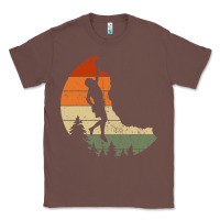 Chestnut Retro Rock Climbing Vintage Climber Classic Tee - longCreatives