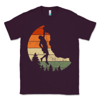 Plum Retro Rock Climbing Vintage Climber Classic Tee - longCreatives