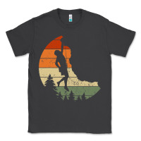 Smoke Retro Rock Climbing Vintage Climber Classic Tee - longCreatives