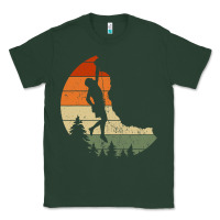 Sports Green Retro Rock Climbing Vintage Climber Classic Tee - longCreatives