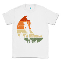 White Retro Rock Climbing Vintage Climber Classic Tee - longCreatives