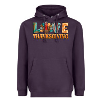 Plum love thanksgiving western turkey Heavyweight Hoodie - BarkalooDesign