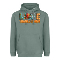Sage love thanksgiving western turkey Heavyweight Hoodie - BarkalooDesign