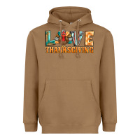 Toasted Coconut love thanksgiving western turkey Heavyweight Hoodie - BarkalooDesign