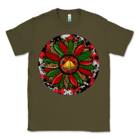 Army Green Sunflower Christmas Classic Tee - RanaPortraitStore