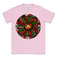 Bubblegum Pink Sunflower Christmas Classic Tee - RanaPortraitStore