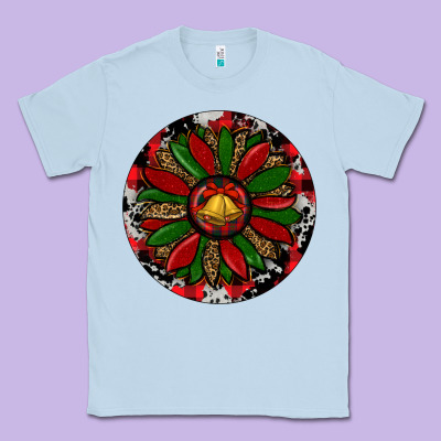 Sunflower Christmas Classic Tee Designed By Ranaportraitstore