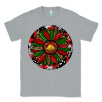 Heather Grey Sunflower Christmas Classic Tee - RanaPortraitStore