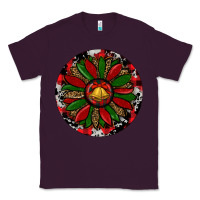 Plum Sunflower Christmas Classic Tee - RanaPortraitStore