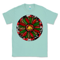 Seafoam Sunflower Christmas Classic Tee - RanaPortraitStore