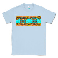 Dusty Blue Thankful mama mama mama Classic Tee - Artiststas