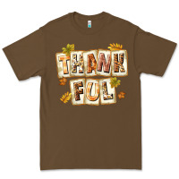 Cacao Thankful with Plate Premium Tee - texasbilliewilder