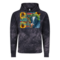 Cloud Black Cow Serape Just a Little Moody Vintage Hoodie - CowCowDesign