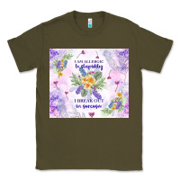 Army Green i am allergic to stupidity Classic Tee - TumblerDesignByShophia