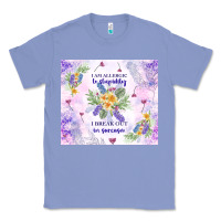 Colony Blue i am allergic to stupidity Classic Tee - TumblerDesignByShophia